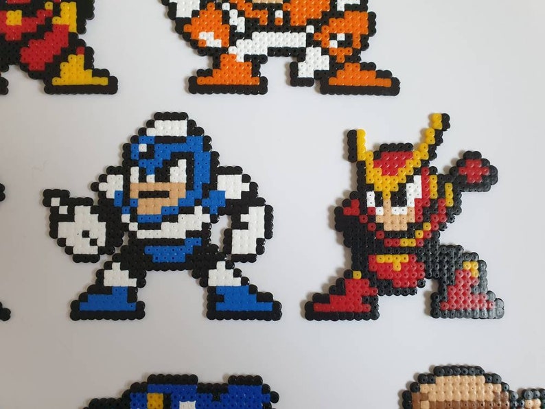 Mega Man 2 Robot Masters Bead Art image 9