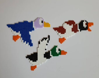 Duck Hunt Pixel Bead Art Set Of 3