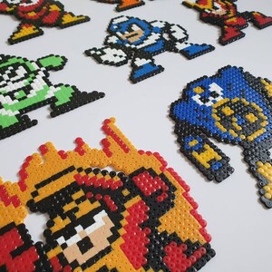 Mega Man 2 Robot Masters Bead Art image 2