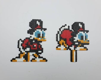 Scrooge McDuck Bead Art