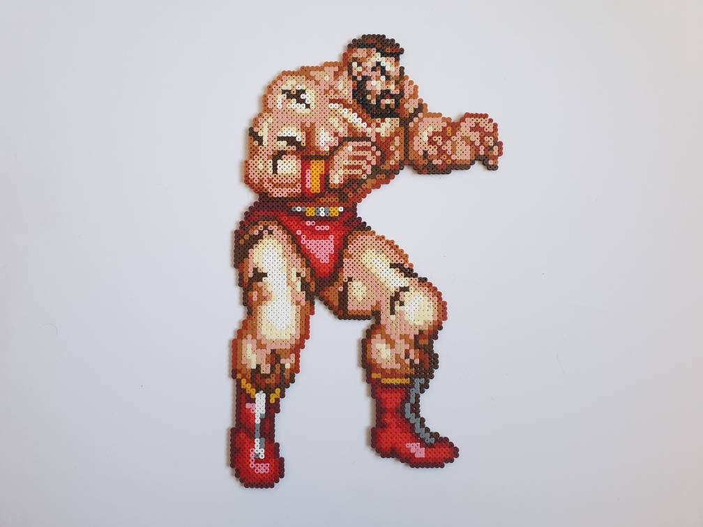 Street Fighter® 3D Mini Pixel Fighter – Zangief