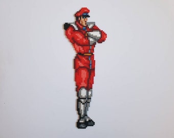 M.Bison Street Fighter Bead Art