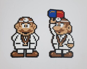 Dr Mario Bead Art