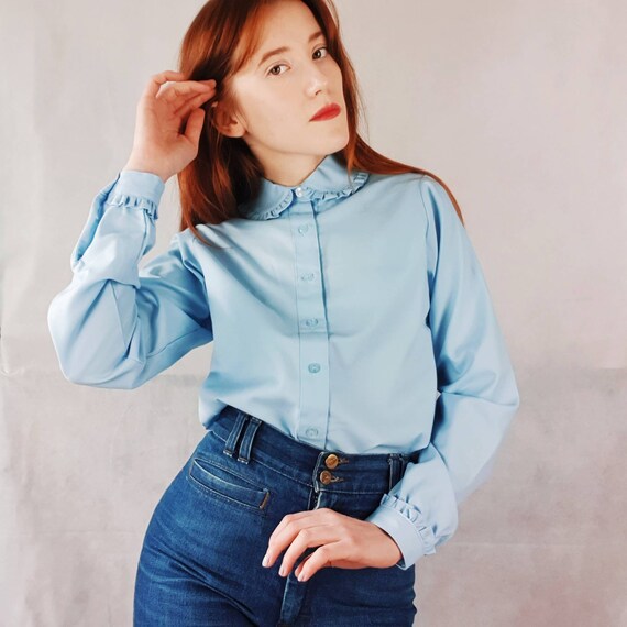 ruffle blouse uk