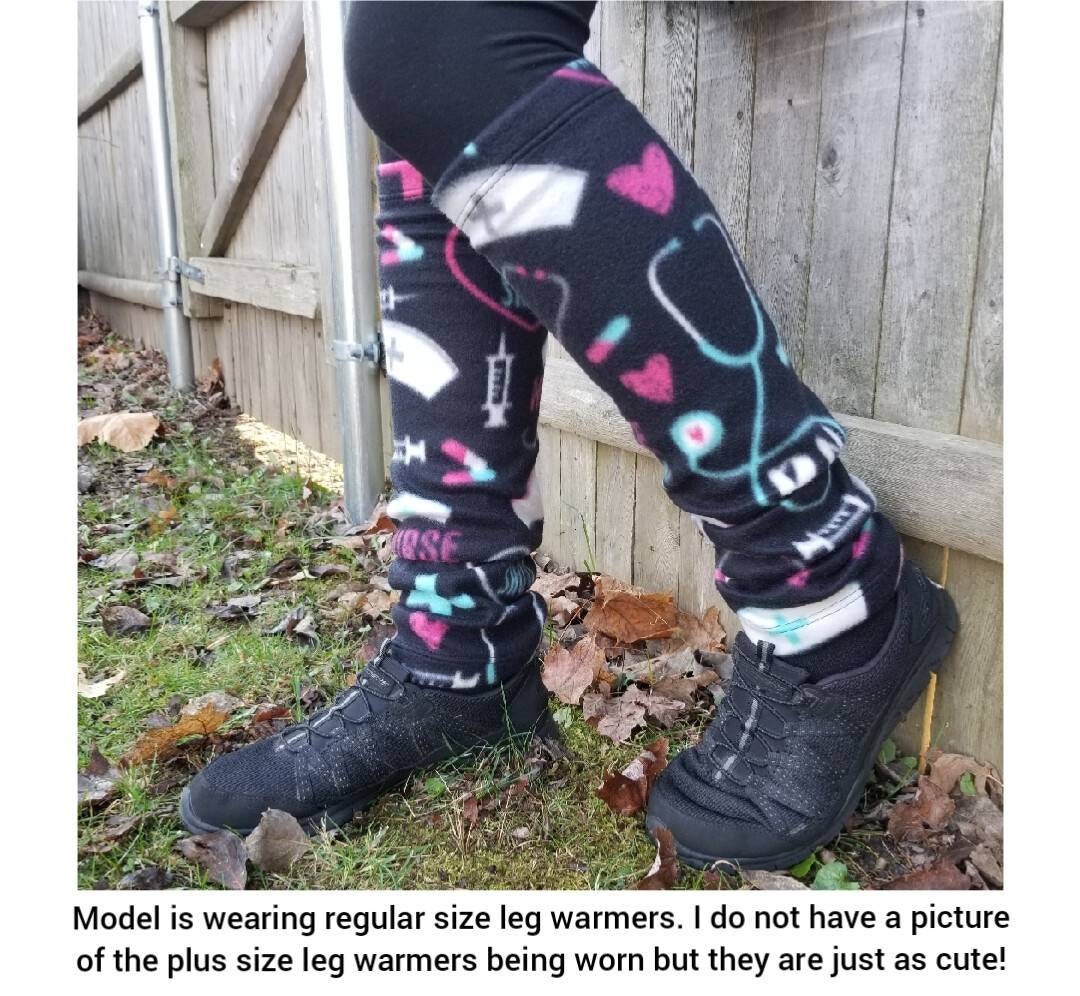 plus size leg warmers