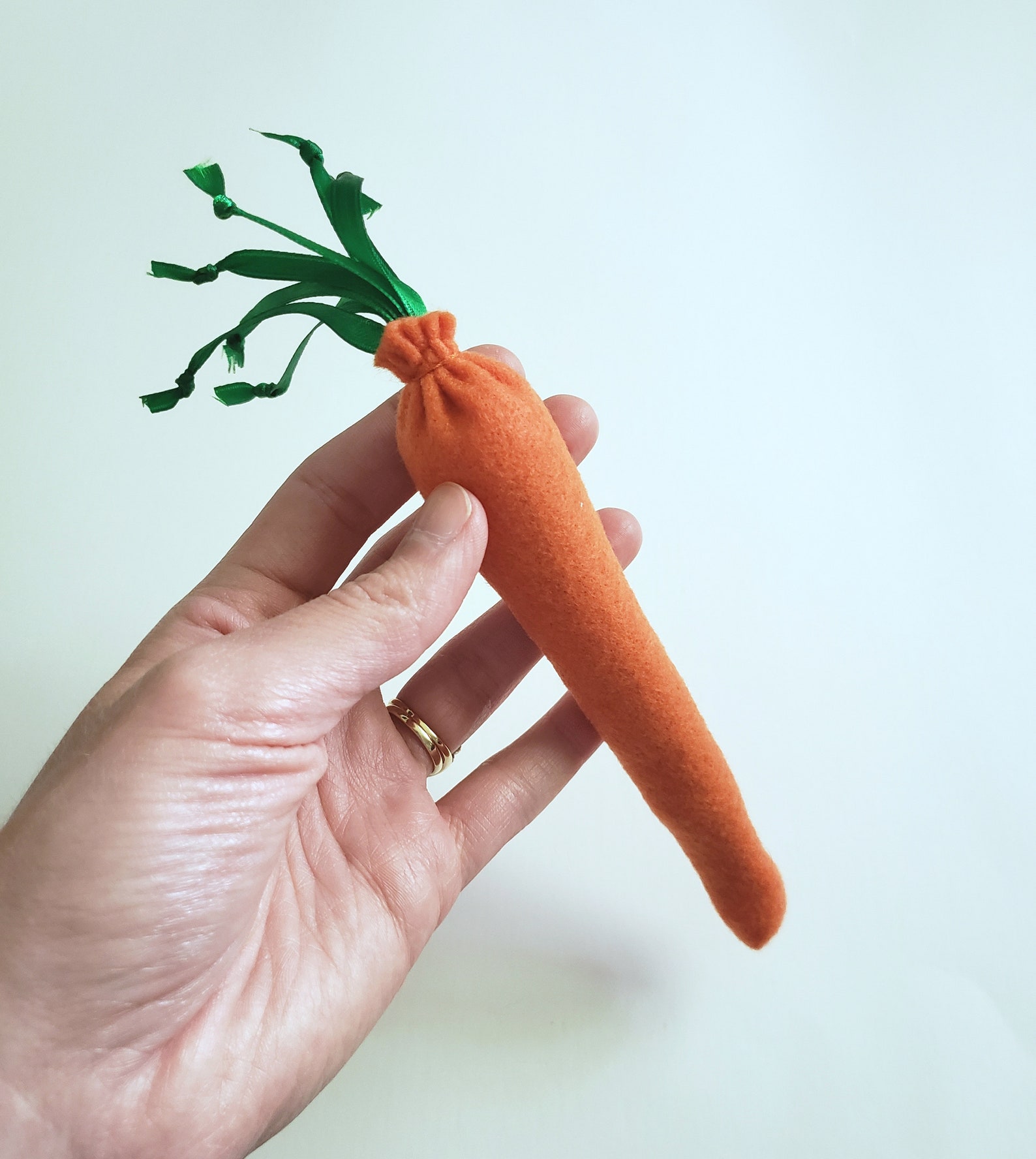 Organic Catnip Carrot Cat Toy Etsy