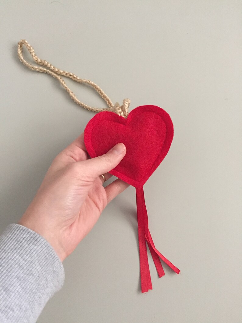 Heart Teaser Cat Toy Valentine's Day Cat Toy Etsy