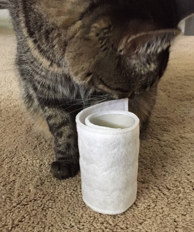 Organic Catnip Toilet Paper Cat Toy Funny Cat Toy Etsy