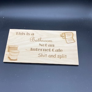 This is a bathroom sign