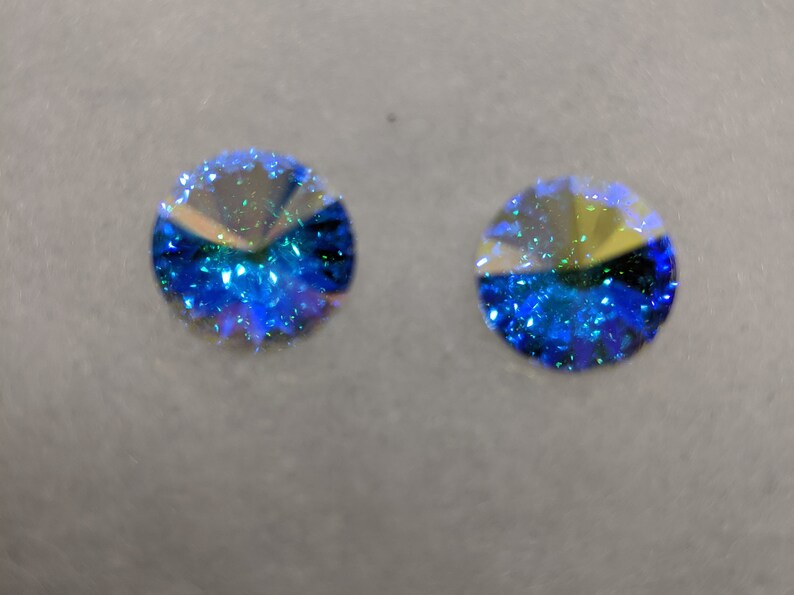 Genuine Made in Austria 14mm Violet AB Chrystal elements Wholesale supplies jewelry making DIYl