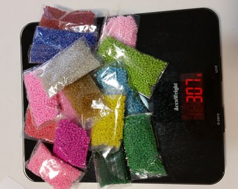 Wholesale  20 Colors, 300g Bulk Lot Glass Seed Beads 11/0: