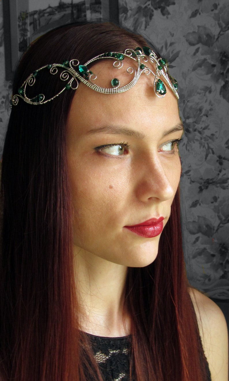 Tiara Elven Tiara Diadem Elvish Tiara Wedding Tiara Elven Etsy Australia