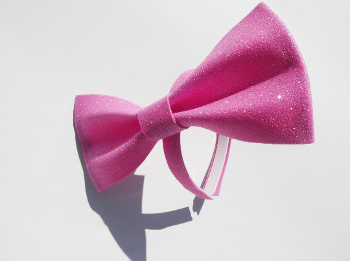 Three Little Bows Headband- Phlox