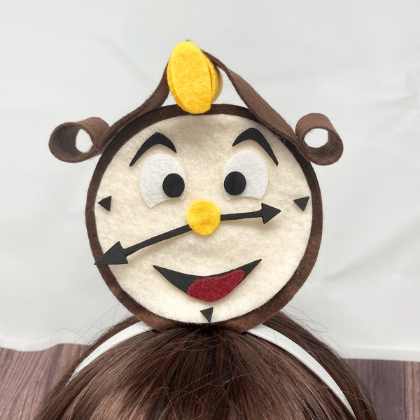 Cogsworth, Clock Character, Cog Headband, Halloween Costume, kids costume, halloween clock costume