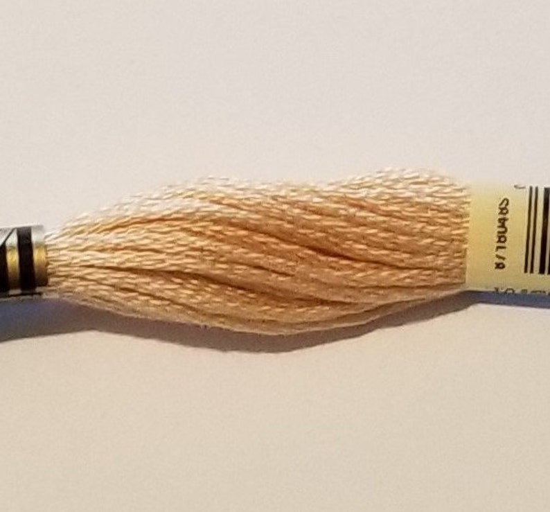 DMC Stranded Cotton Embroidery Floss Colour 945 Tawny