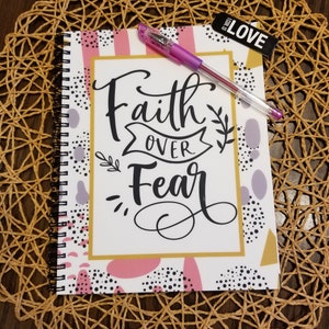 Undated Journaling Weekly Planner | Christian | Faith | Drawing | Organizer | Habit Tracker | Positive