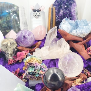 Crystal Mystery Box // Witch Mystery Box // Crystal Bundle Box
