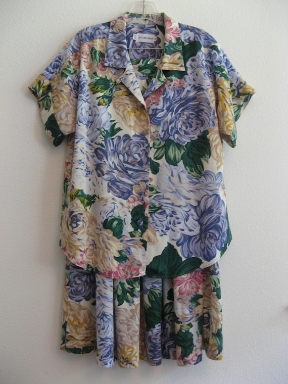 flower blouse outfit