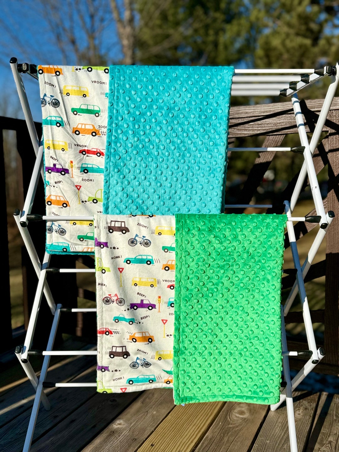 Soft Baby Blanket Baby Shower Gift Car Blanket Crib Size - Etsy