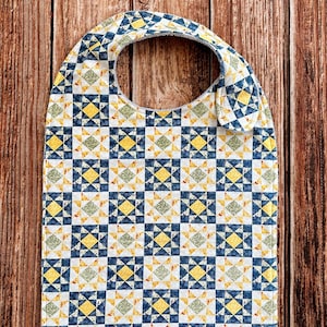 Adult Bib for Woman - Special Needs Bib - Clothing Protector - Bib for Senior - Adult Shirt Protector - Hook and Loop - Snap - Gift - Teen