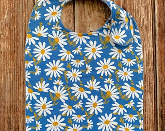 Adult Bib for Man or Woman - Special Needs Bib - Hook and Loop Bib - Snap Bib - Two Sizes - Terry Cloth - Shirt Protector - Gift for Woman