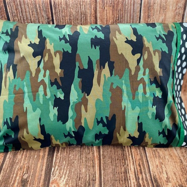 Camo Pillowcase Etsy