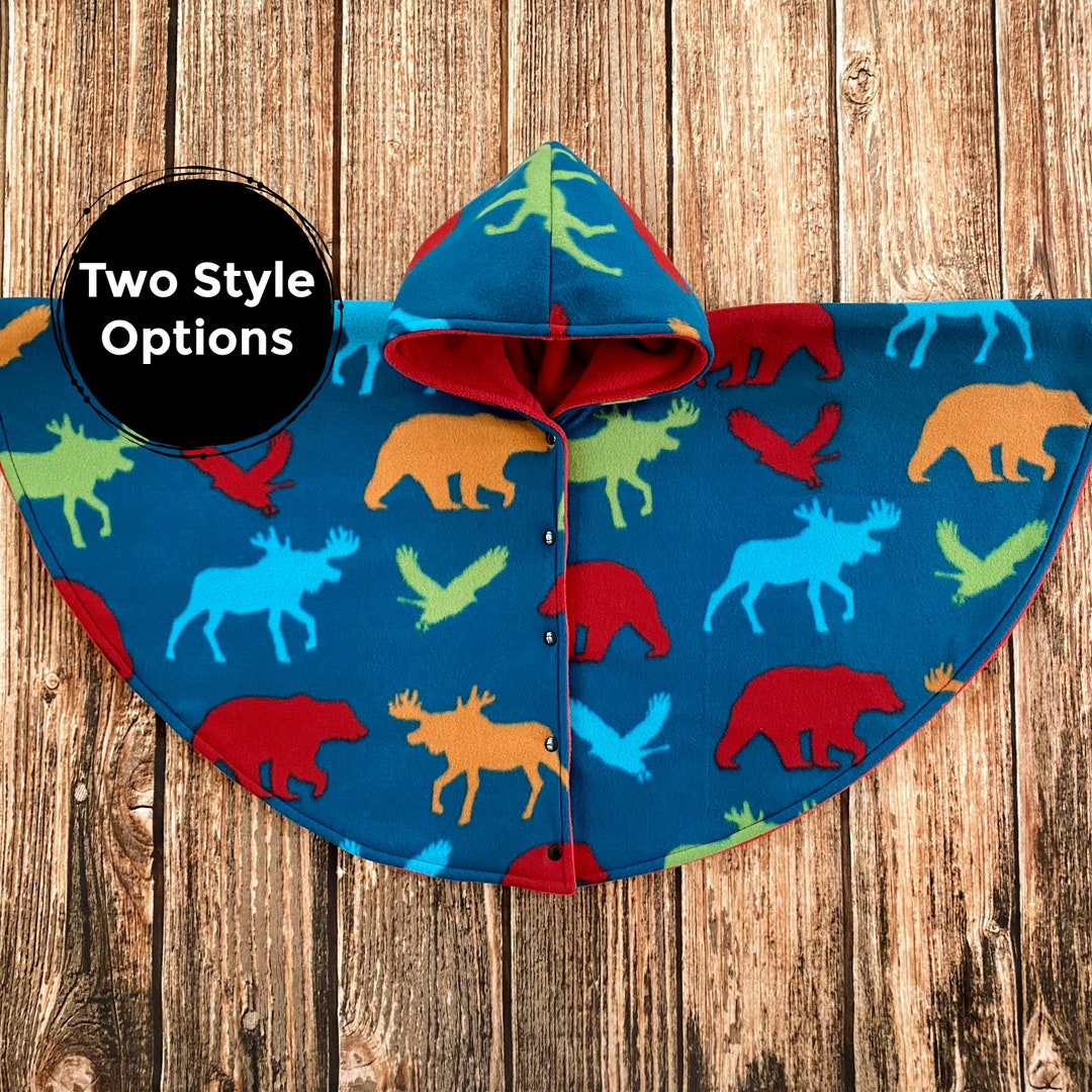 Car Seat Poncho Fleece Car Seat Poncho Toddler Hooded Etsy