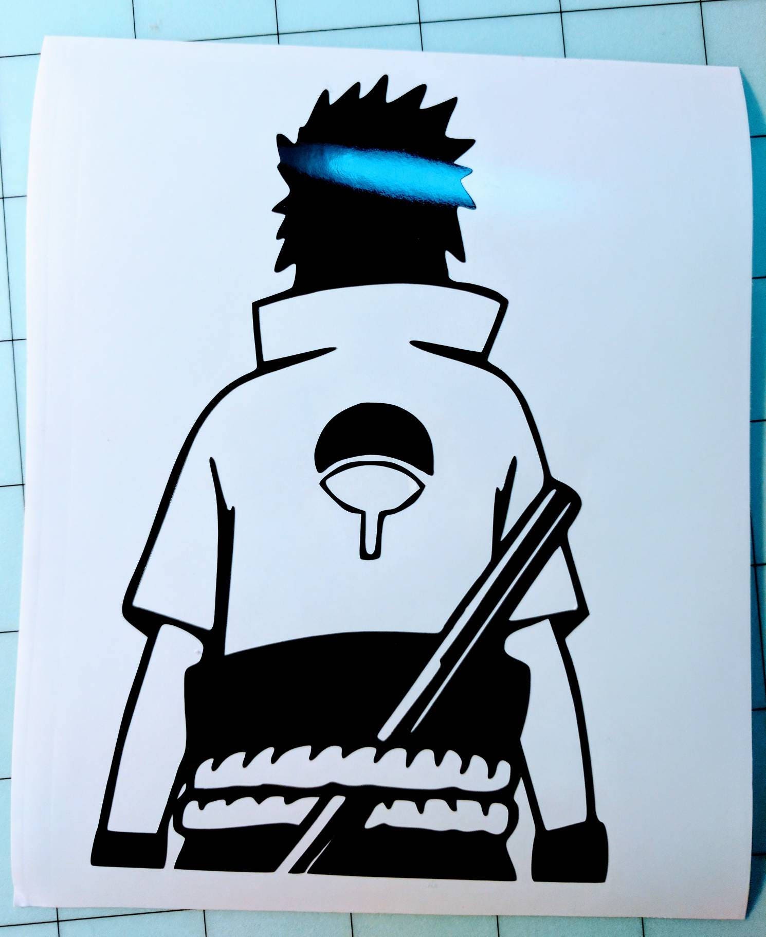Sasuke Naruto decal Etsy