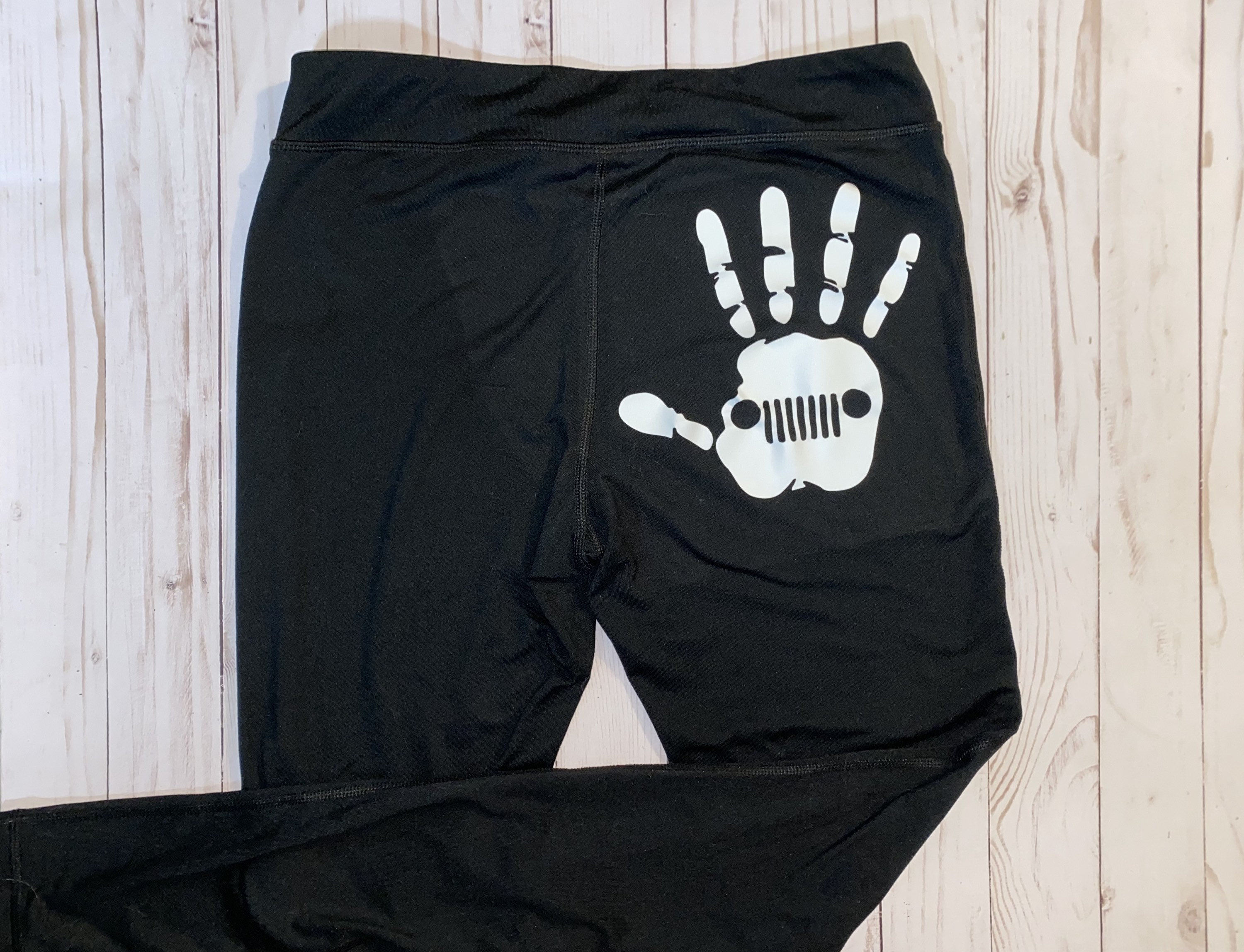 Jeep Wave Leggings Etsy