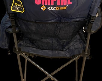 Folding Camping Chair – Custom Name, Outdoor Picnic Chair with Cup Holder Personalised