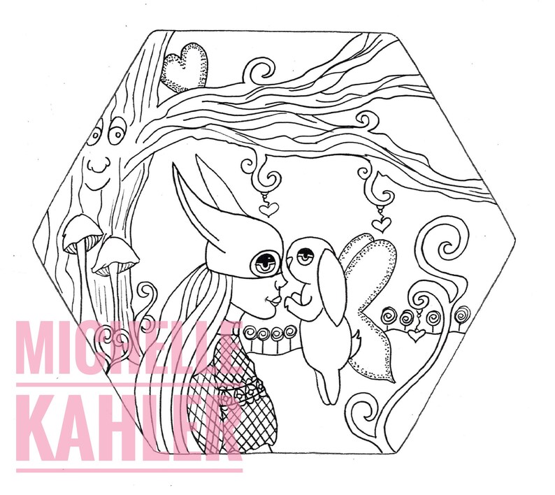 1 printable coloring page of Dolly Sue Dashing's | Etsy