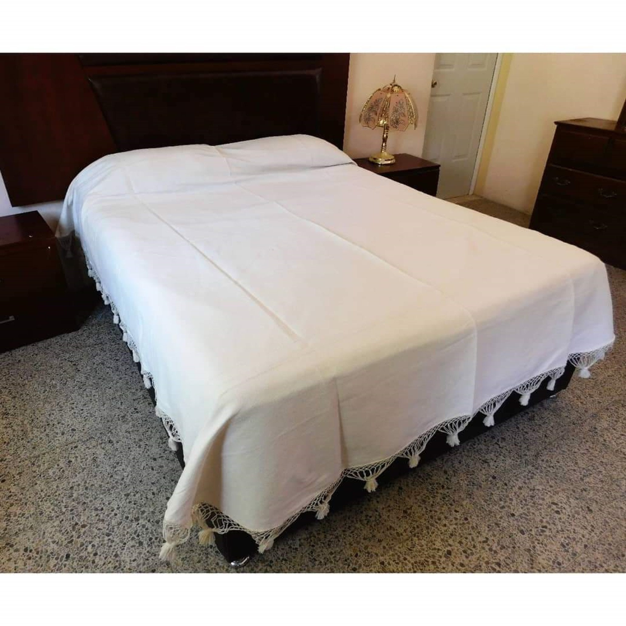 Handmade Mexican Bedspread FULL SIZE .87x Cotton. Etsy