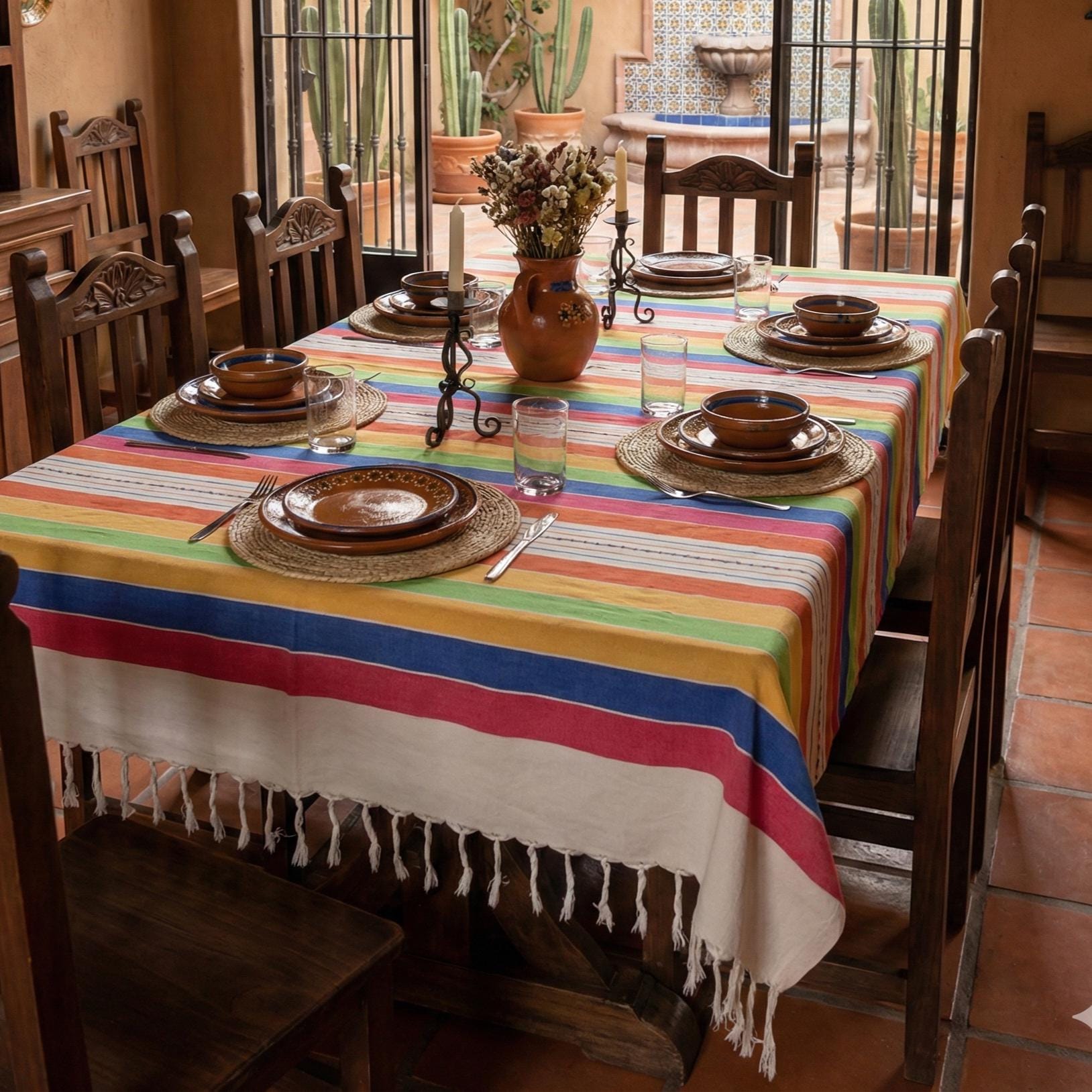 Oaxaca Tablecloth - Etsy