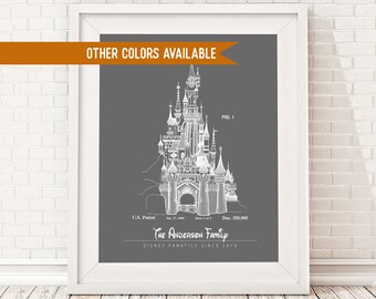 CUSTOM Disney Sign, Disney Astro Orbiter, Disney Patent Print, Disney ...