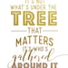 It's Not What's Under the Tree That Matters GOLD 11x14 Christmas ...