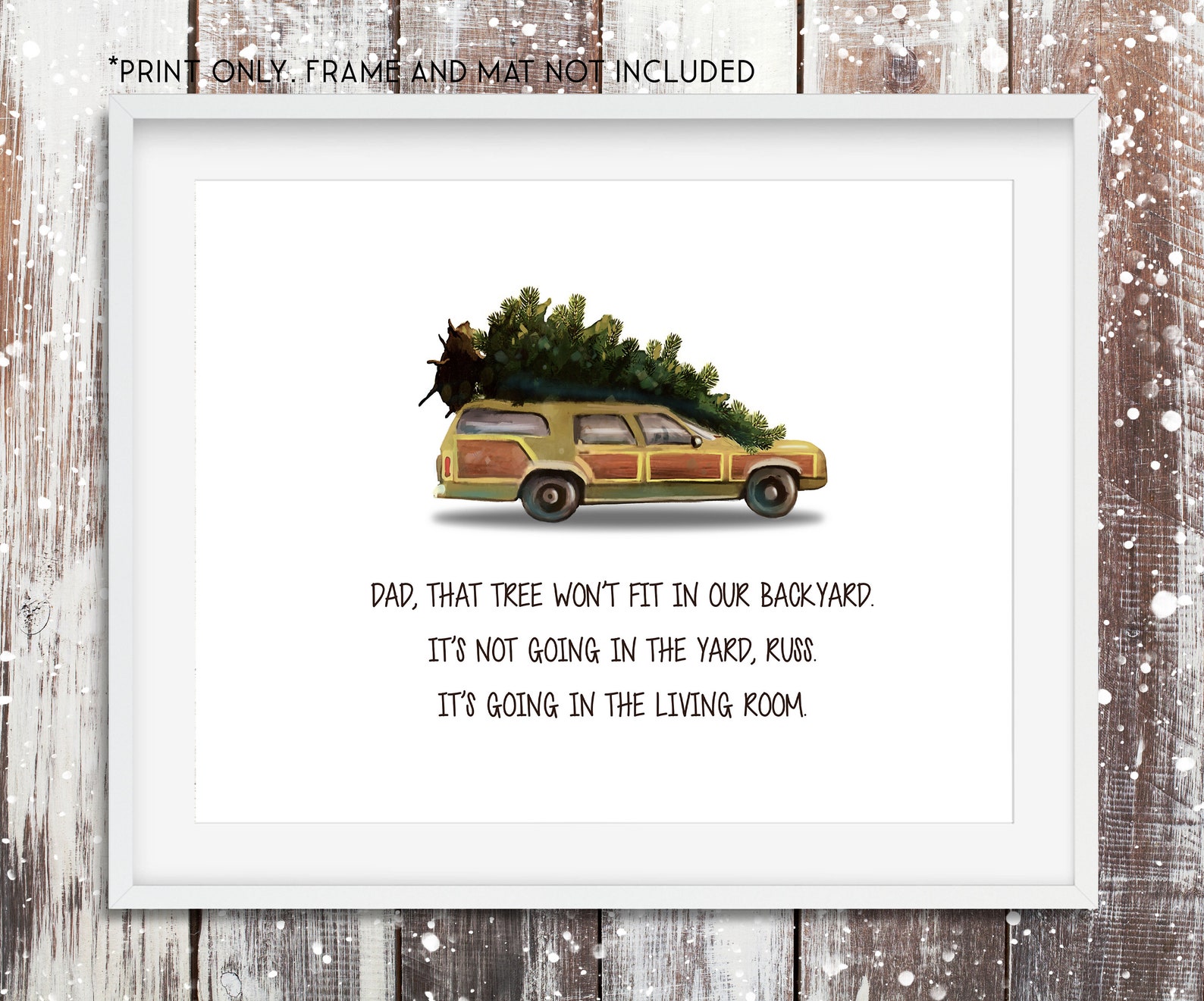 National Lampoon's Christmas Vacation The Christmas Tree | Etsy