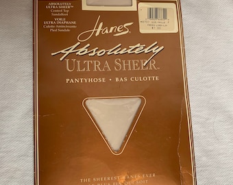 Vintage Dream Fit Ultra Sheer Pantyhose Extra Tall Chocolita NEW IN PACKAGE 