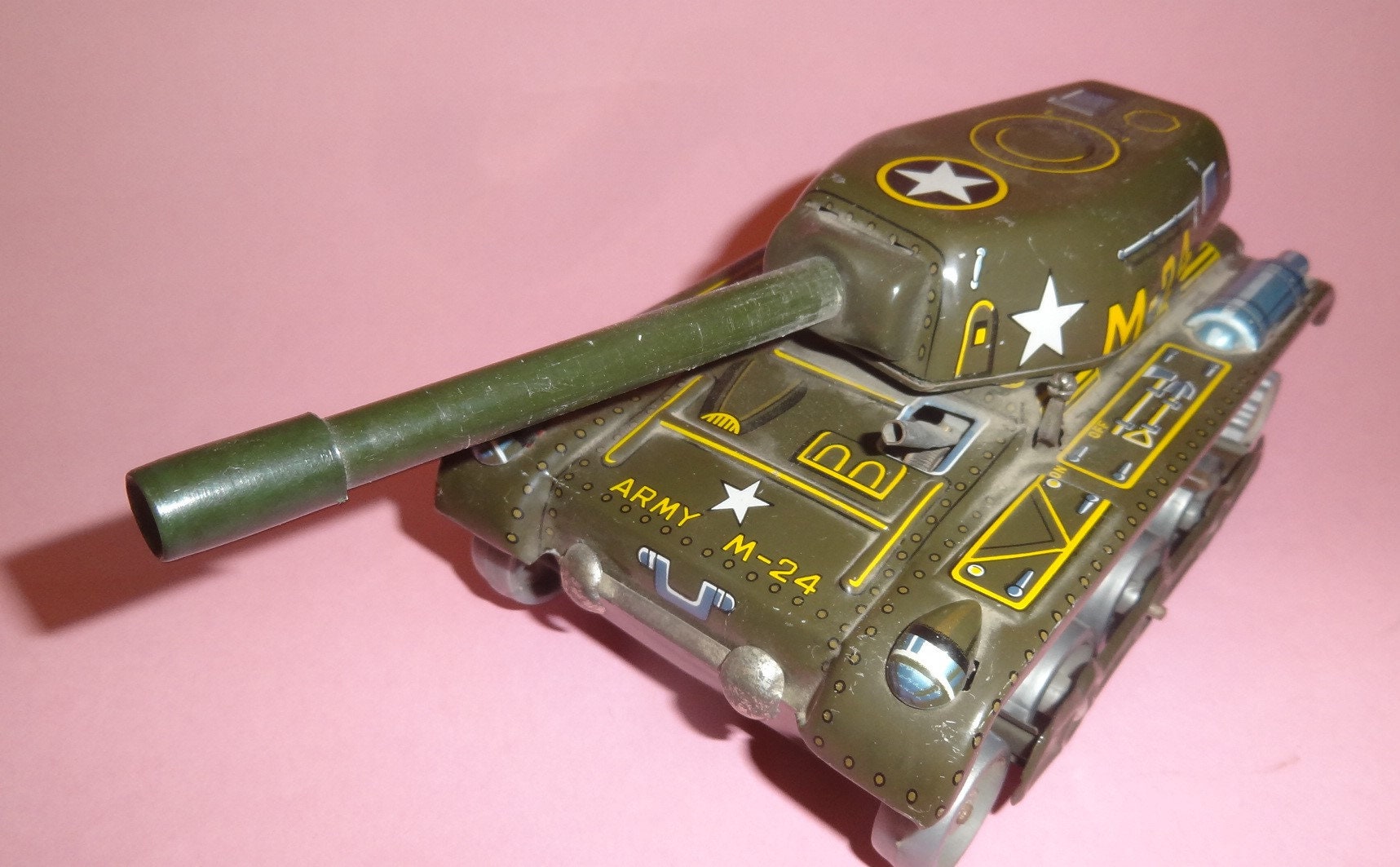 ブリキ　車　アーミー Yahoo!オークション -「army」(乗り物) (ブリキ)の落札相場