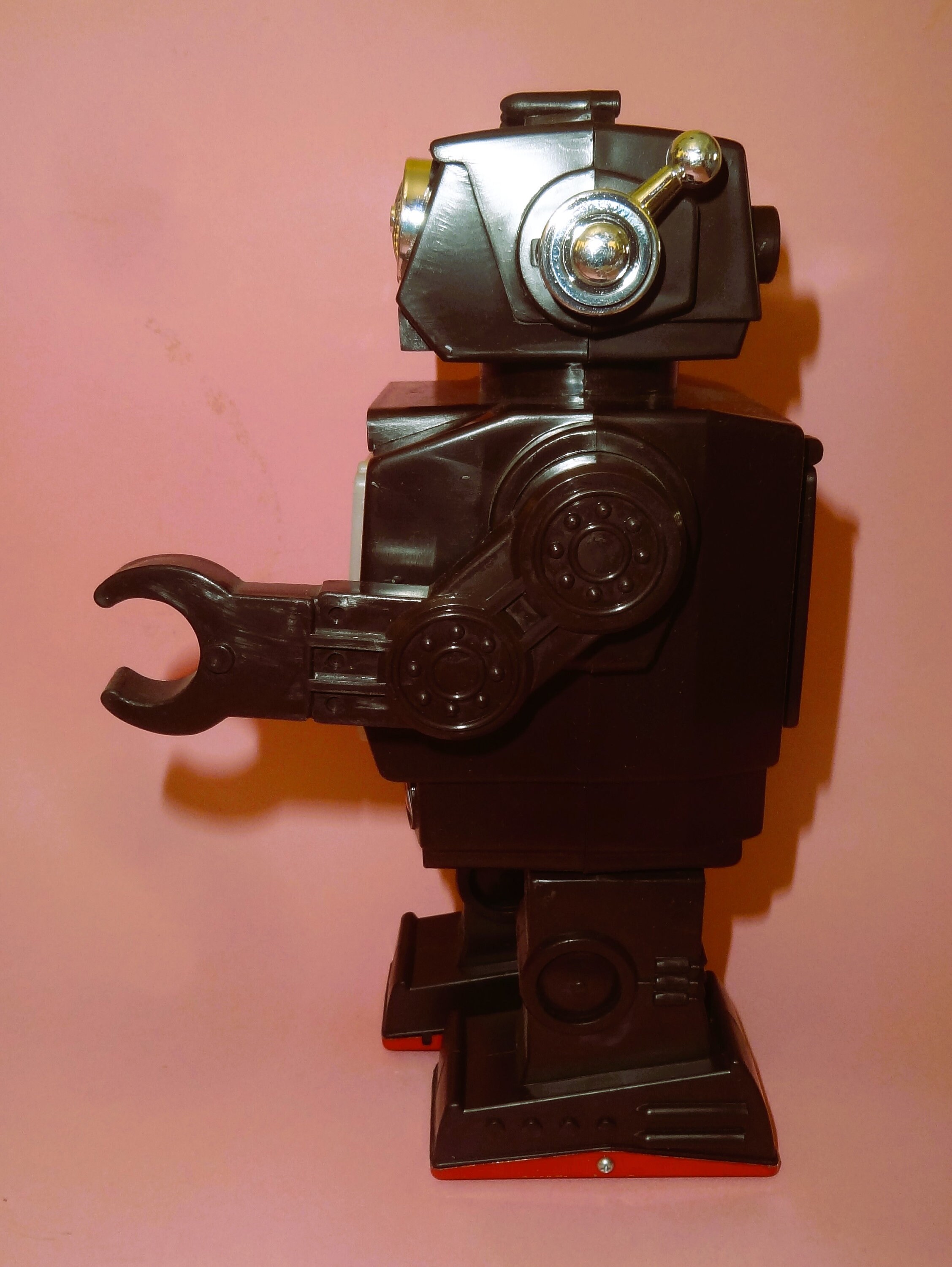 Vtg SUPER SPACE COMMANDER Robot B/O by S.H. Horikawa Japan