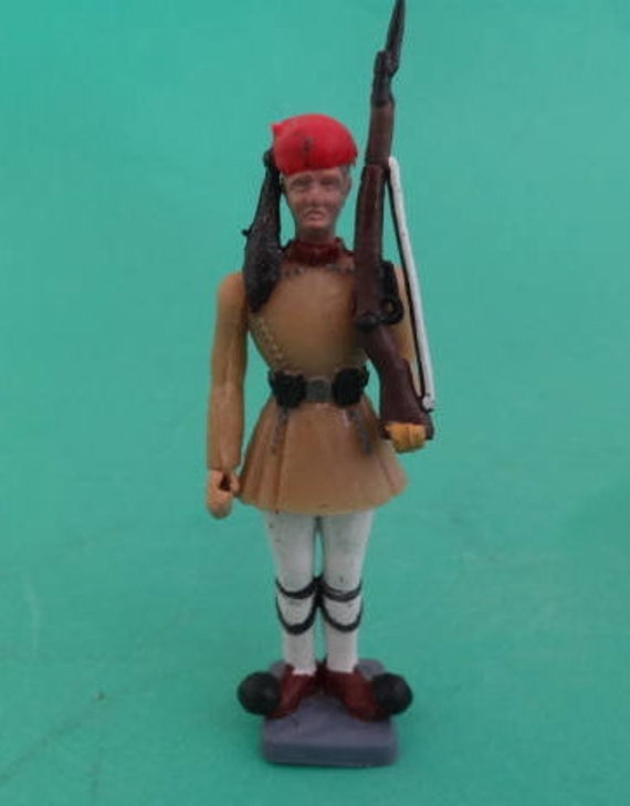 Soldats Grecs Contemporains - Infanterie - Figurines Plastique Peint - NEUFS