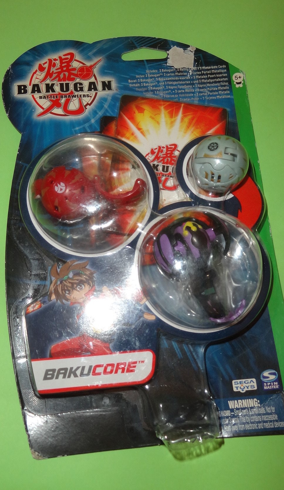 Bakugan Evolutions Starter Pack 3-Pack Throwing spinning top - Toys To Love