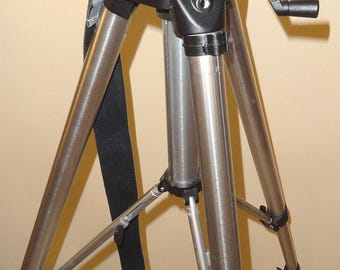 Trípode MANFROTTO 074 TRISPECIAL PARA CÁMARA en caja original, Italia, tienda de fotografía profesional, trípode grande para cámara de 33"