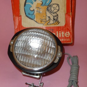 Vintage torche cinéma grundig vgl1000 année 80 pour remise à Boscamnant