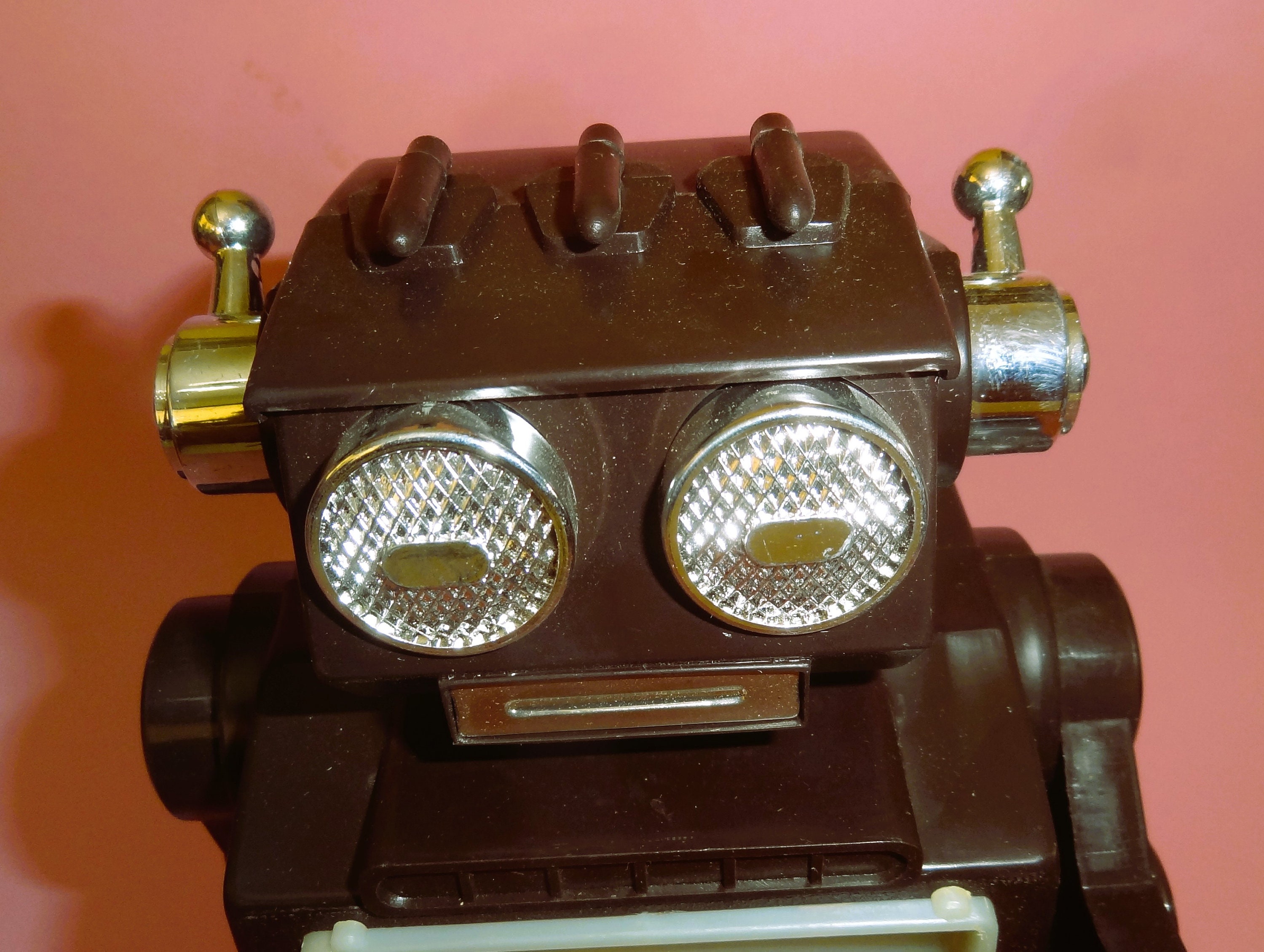 Vtg SUPER SPACE COMMANDER Robot B/O by S.H. Horikawa Japan