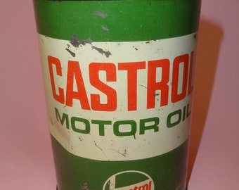 【オートモビリア】Castrol カストロール ホーロー看板【ガレージ】 オートモビリア】Castrol カストロール ホーロー看板【ガレージ】