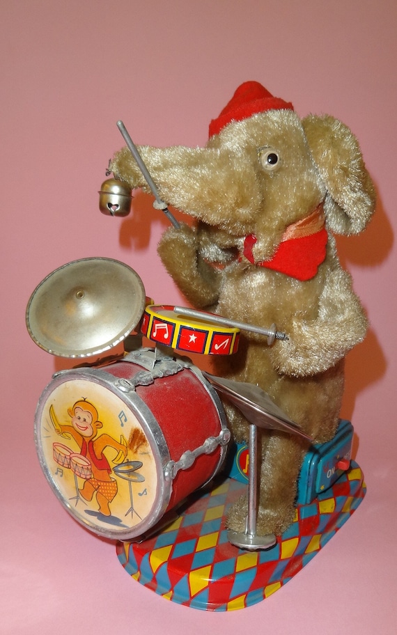 Elephant sale drummer toy