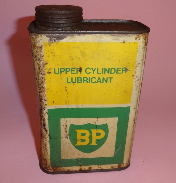 1970's CHEVRON ヴィンテージ缶 モーターオイル 世田谷ベース BPモーターオイル缶燃料缶1970年代、古いBP潤滑油自動車エンジンオイル