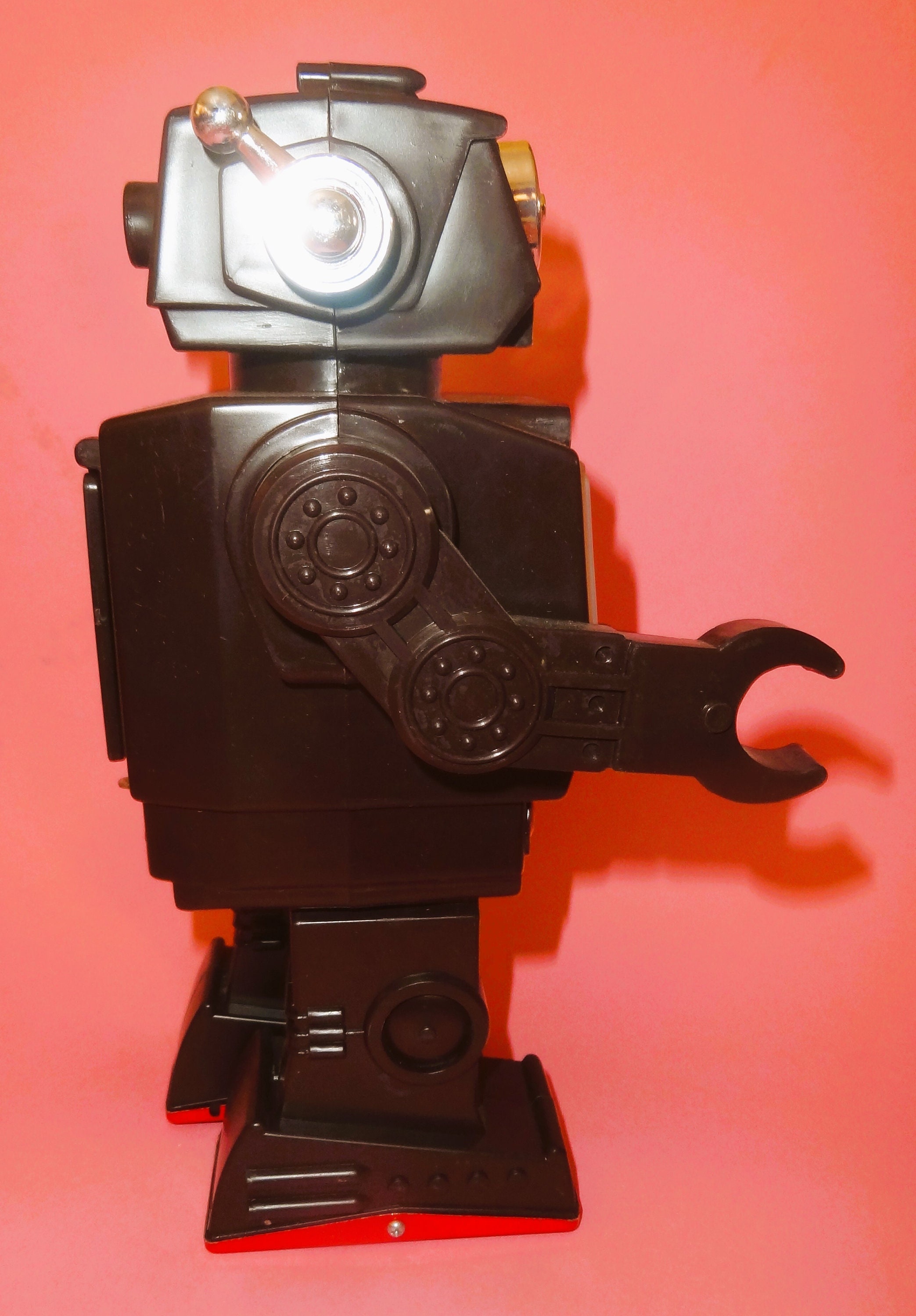 Vtg SUPER SPACE COMMANDER Robot B/O by S.H. Horikawa Japan Vtg SUPER SPACE COMMANDER Robot B/O by S.H. Horikawa Japan