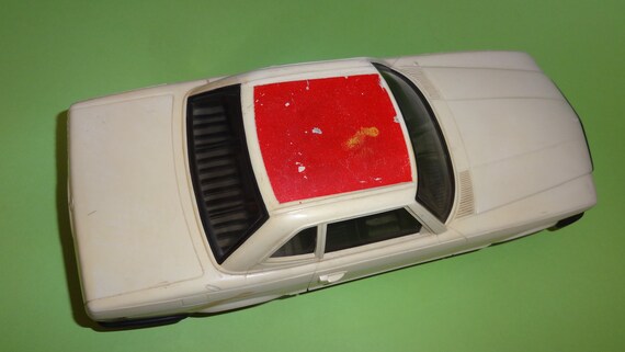 Vtg MERCEDES 350 SL CAR 1970 s Greek K V Vasiliades Battery Op Car