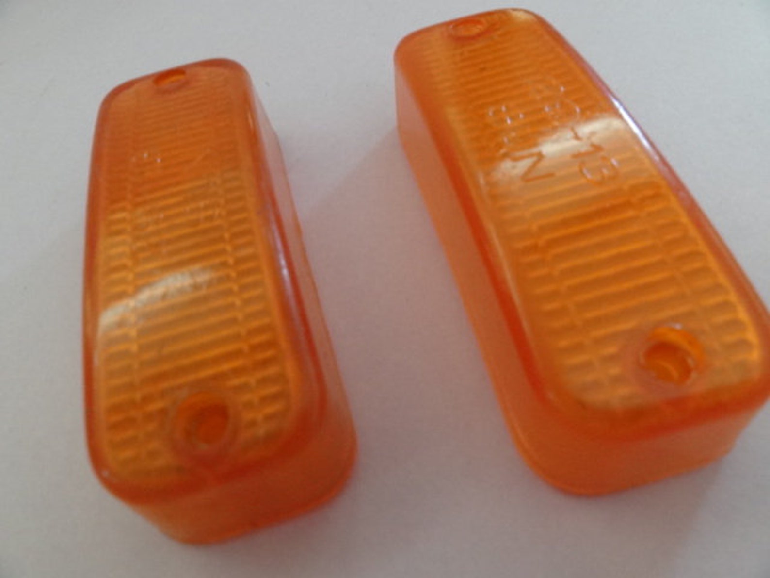 Vintage Car Indicator Lights, 2 Green Car Corner Lights, 2 Car Side